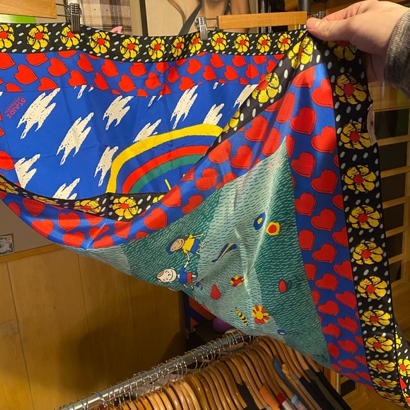 St Jude Silk scarf 100% rare - Picture 6 of 6